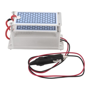 12v 10g/h samochodowy przenośny generator ozonu płyta ceramiczna ozonizator
