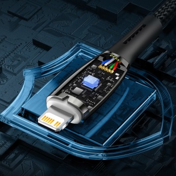 КАБЕЛЬ BASEUS FAST USB/USB-C 100 Вт 480 Мбит/с ПРОЧНЫЙ КАБЕЛЬ ДЛЯ ТЕЛЕФОНА 1 м