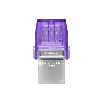 Pendrive KINGSTON DT Duo 3C 64GB USB-C 200MBs