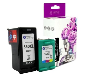 2x TUSZ DO HP 350 I 351 DO DRUKARKI HP ZAMIENNIK