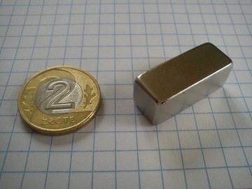 MAGNES NEODYMOWY MAGNESY NEODYMOWE 25x10x10