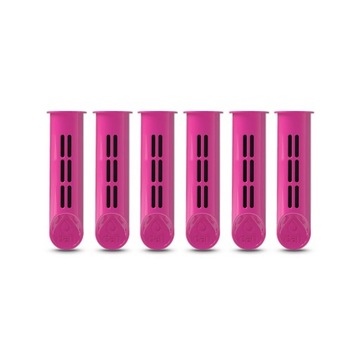 6 filtrów do butelki Dafi SOFT i SOLID flamingowe