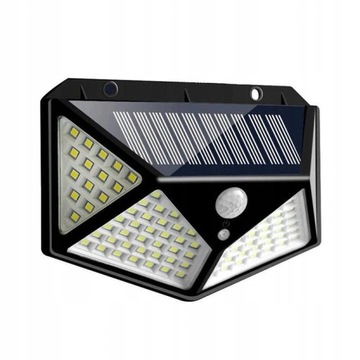 Lampa solarna ścienna Gardenic 1 lm zasilanie solarne