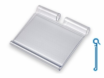 ZAWIESZKA CENOWA NA HAK POJEDYNCZY 39X60 - 100SZT