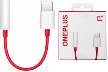ORYGINALNY Adapter AUDIO OnePlus USB-C na Jack 3,5 mm OnePlus 8 / 8 Pro