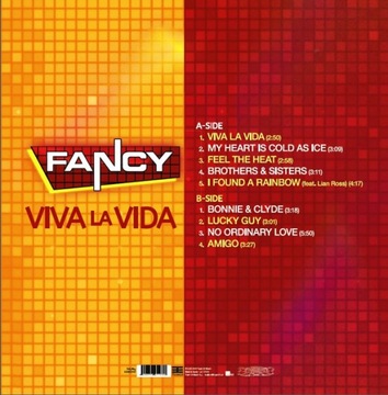 Vinyl Fancy - Viva La Vida 2024 LP АЛЬБОМ 12'' - Red Новый альбом 2024 года