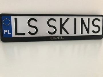 Рамка номерного знака OPEL