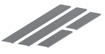 LIŠTA NA PRAHY DO PEUGEOT 208 II HB5 2019-