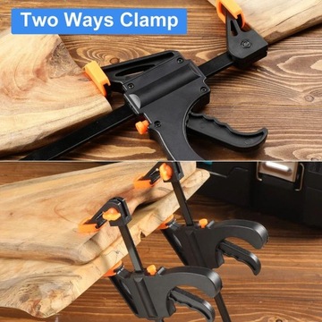 ОДНОРУЧНЫЙ ЗАЖИМ РУЧКА-РАСПРЕДЕЛИТЕЛЬ ПРОЧНЫЙ ЗАЖИМ 105 мм