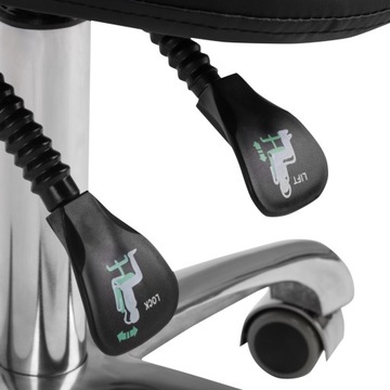 КОСМЕТИЧЕСКИЙ ПРОФИЛЬНЫЙ КОСМЕТИЧЕСКИЙ СТУЛ РОДЕО ДЖОВАННИ СЕДЛО ЧЕРНЫЙ