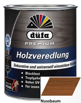 HOLZVEREDLUNG lakierobejca 0,75 L ORZECH /NUSSBAUM