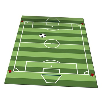 Коврик для домашнего футбола Коврики 60смx90см В полоску