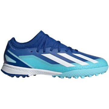 Buty piłkarskie dla dzieci adidas X Crazyfast.3 TF niebieskie IE1569 38