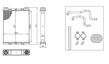 NRF 54429 NÁHRADA TEPLÁ TOPENÍ INTERIÉR