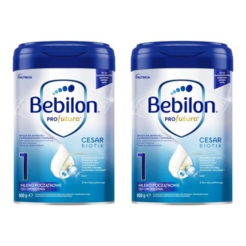 Bebilon Profutura 1 Cesar Biotik Zestaw 2x 800 g