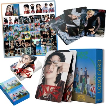 55 SZT NOWY IDOL ALBUM PERIFERAL PLAKATÓW ZDJĘĆ KART LOMO STRAY KIDS ATE