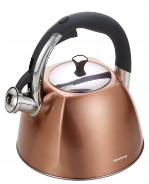 CZAJNIK Z GWIZDKIEM KLAUSBERG 3L KB-7202 INDUKCJA