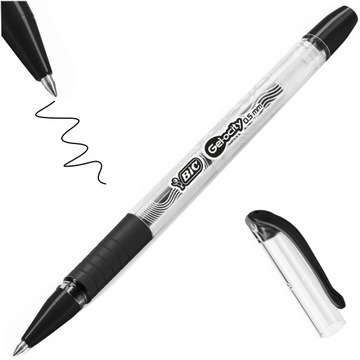 Автоматическая гелевая ручка Bic Gelocity 0,5 мм, черные чернила, 30 шт.