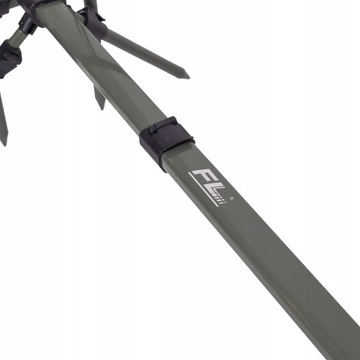 ZESTAW STOJAK NA 3 WĘDKI + 2X SYGNALIZATOR GRUNT 8LED+ 2X SWINGER LED