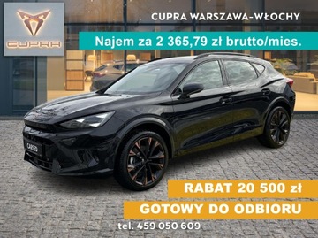 Cupra Formentor Crossover Facelifting 2.0 TSI 204KM 2026 Cupra Formentor 2.0 TSI 204 KM 7-biegowa automatyc