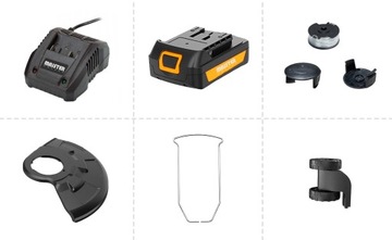 АККУМУЛЯТОРНЫЙ СТРИММЕР САДОВАЯ ЩЕТКА ДЛЯ МАСЛА ТРАВЫ ГОЛОВКА СТРИММЕРА BRIVER