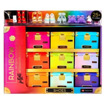 RAINBOW HIGH SURPRISE МИНИ-АКСЕССУАРЫ ОБУВЬ МИКС