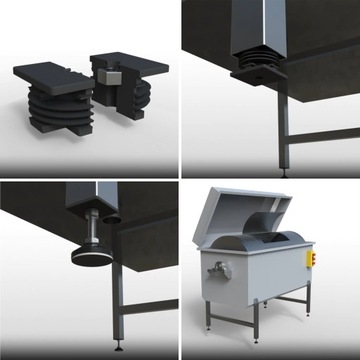 ЗАГЛУШКА-ВСТАВКА С РЕЗЬБОЙ М8 ПРОФИЛЬ 20х20 4ШТ.