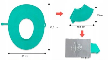 Чехол на сиденье для унитаза TOURIST SOFT PRINCE LIONHEART