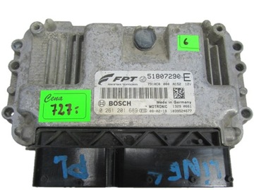 FIAT LINEA 1.4 T-JET JEDNOTKA 0261201689 51807290E - PŘIPRAVENÝ
