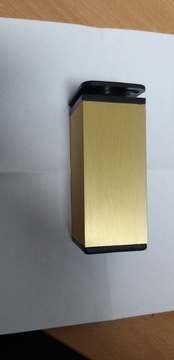 SW155 Шкафчик для ванной комнаты, половинный размер, 50 см, ножки и ручки золотые