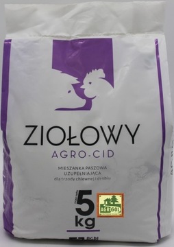 AGRO-CID ZIOŁOWY,zakwaszacz NA KASZEL 5kg/2t paszy