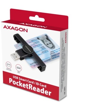 AXAGON CRE-SMPA Устройство считывания идентификационных карт