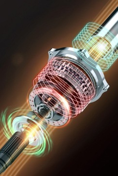 Беспроводной автомобильный пылесос типа C.