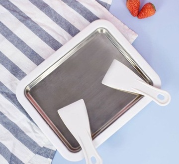 МАШИНА ДЛЯ ИЗГОТОВЛЕНИЯ ТАЙСКОГО МОРОЖЕНОГО в ПОДАРОЧНЫХ ФОРМАХ