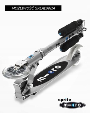 СКУТЕР MICRO SPRITE LED NEON ROSE SA0235