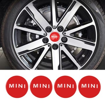 EMBLEMAT ZNACZEK BMW MINI LOGO NA FELG 52MM 4SZT