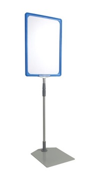 Телескопический рекламный стенд 60см с рамкой А4 SN