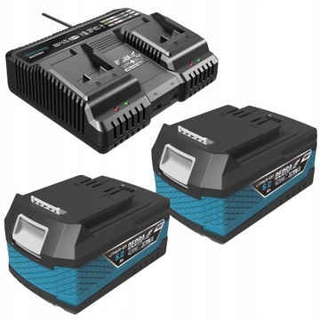 ŁADOWARKA DEDRA AKUMULATOR 2 stanowiska 18V 2x5Ah
