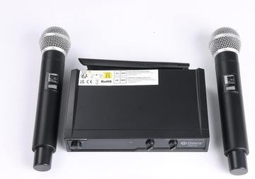 Беспроводная микрофонная система Debra Audio VM302 VHF с 2 микрофонами