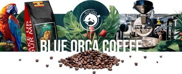 КОФЕ В ЗЕРНАХ УГАНДЫ - 1 кг Свежеобжаренный - 100% АРАБИКА - КОФЕ СИНЯЯ КАСАТКА