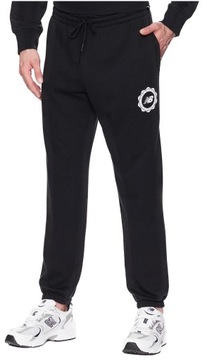 Spodnie dresowe NEW BALANCE męskie czarne L