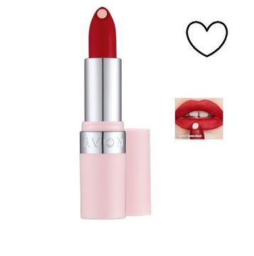 Avon Matowa Szminka HYDRA Siren Red Kwas Hialurono
