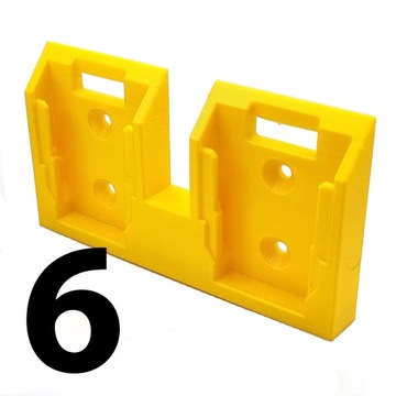 Uchwyt na podwójny baterie Dewalt XR 18V 54V 6szt