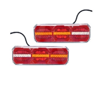 2x Lampa tylna zespolona LED NeoN TIR dynamiczny