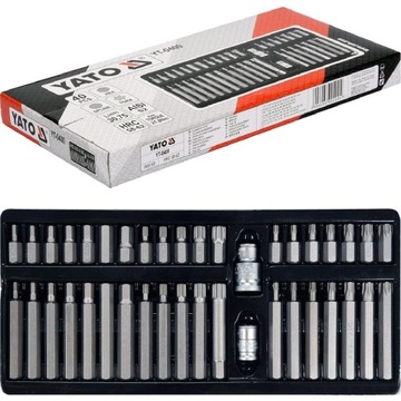YATO KOŃCÓWKI WKRĘTAKOWE TORX HEX SPLINE YT-0400