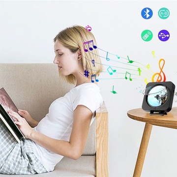 ПОРТАТИВНЫЙ CD-ПЛЕЕР BLUETOOTH РАДИО ДИНАМИК С 6 РЕЖИМАМИ 2600 мАч