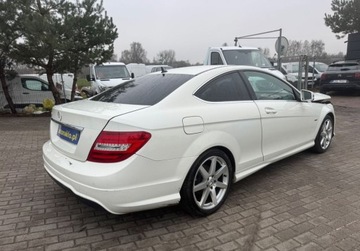 Mercedes Klasa C W204 Limuzyna 1.8 180 CGI BlueEFFICIENCY 156KM 2012 Mercedes-Benz Klasa C Coupe 180 CGI 2012rpakiet AMGserwisowany w ASOpo opl, zdjęcie 3