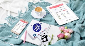 Phomemo M04 AS Термопринтер для наклеек, фотографий, этикеток, 15-110 мм, 300 точек на дюйм