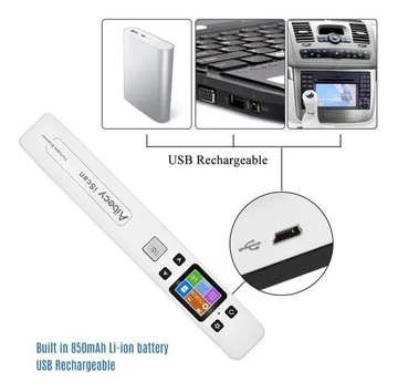 Портативный ручной сканер высокого разрешения