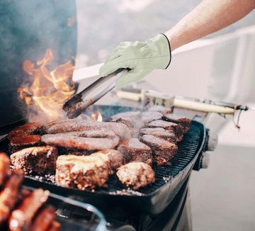 РАБОЧИЕ ПЕРЧАТКИ ИЗ КОЖИ ПЕРЧАТКИ ДЛЯ ВОДИТЕЛЬСКОЙ СВАРКИ TIG ПРОЧНАЯ КОЗЬЯ КОЖА